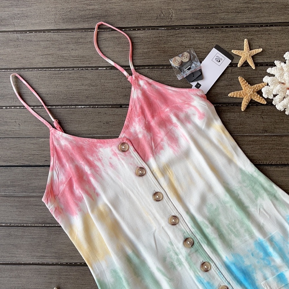 🌴🔆RIP CURL- WIPEOUT TIE DYED DRESS🔆🌴 - Picture 5 of 14